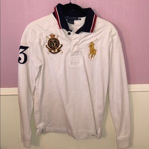 Ralph Lauren Sport Long Sleeve Rugby Shirt Medium